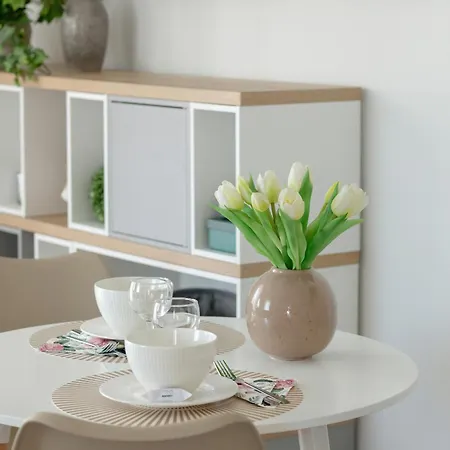 Nowoczesne Studio Z Ogrodkiem 550 M Od Plazy By Renters Сянозеты